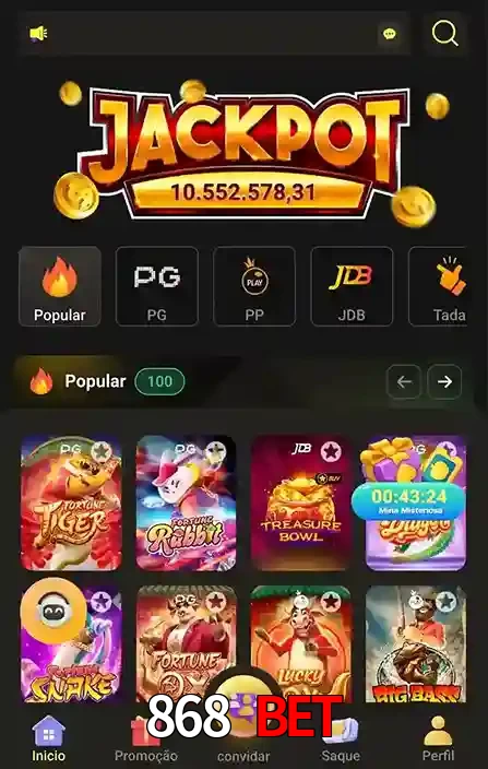 Promoções Especiais no 868 bet App